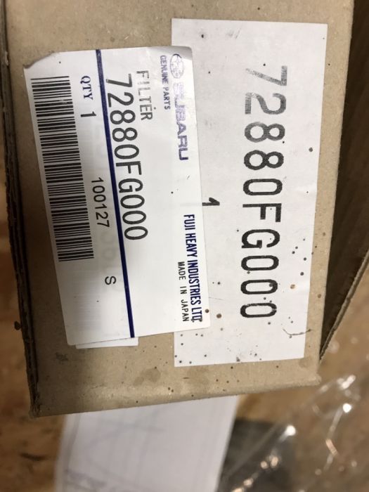 Фильтр салона Subaru Impreza от '08 года