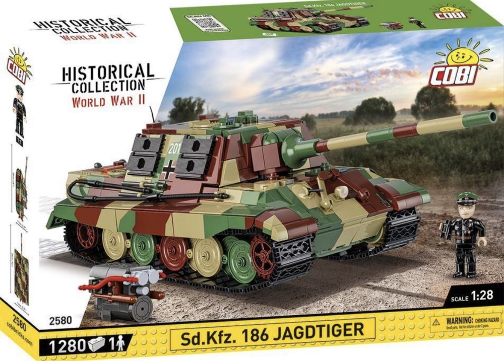 Klocki cobi 2580 czołg Jagdtiger