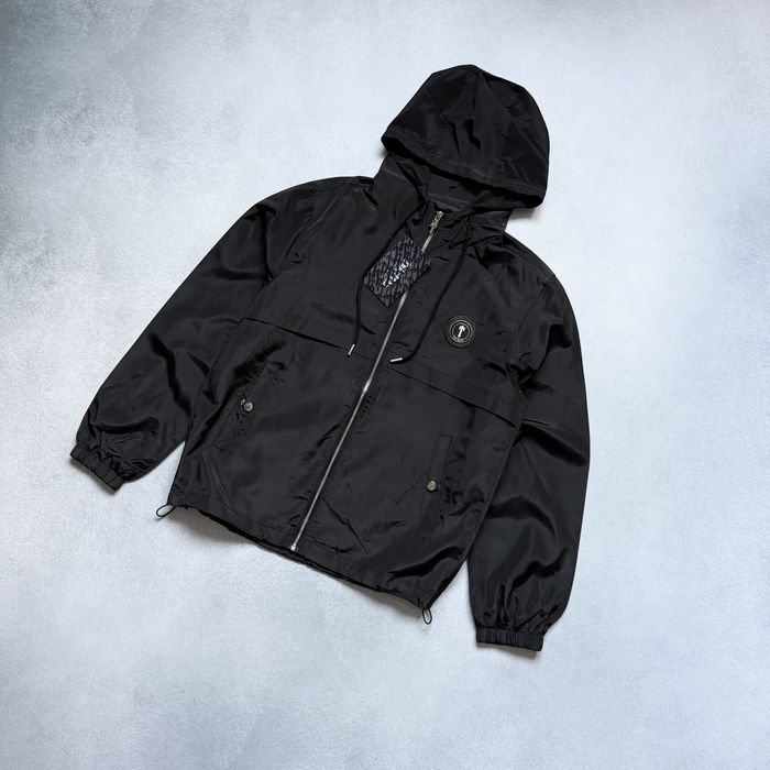 Куртка вітровка Trapstar Nylon Black Ветровка Трепстар
