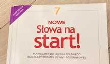 Nowe Słowa na start 7 -  podręcznik