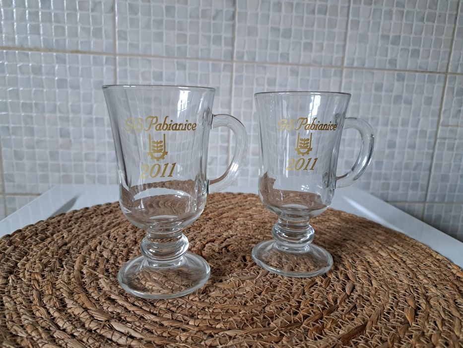 2 szklanki do kawy, irish coffe