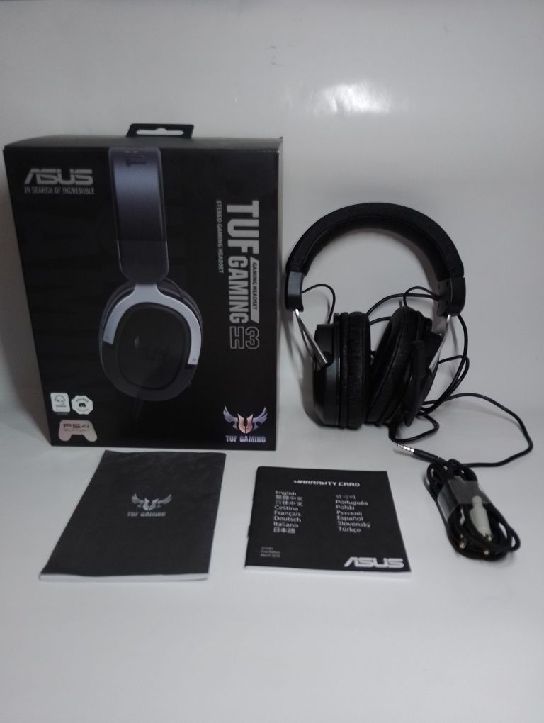 Наушники ASUS TUF Gaming H3 Gun Metal