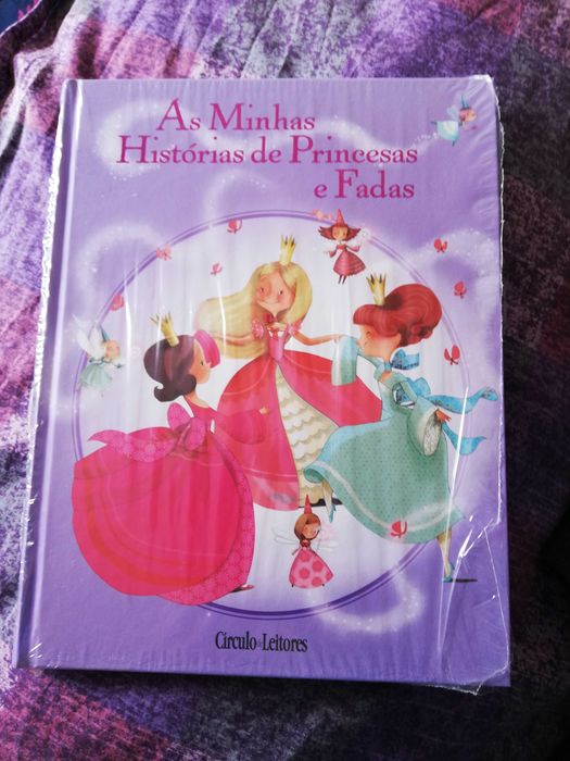 Livro infantil as minhas  histórias de princesas e fadas