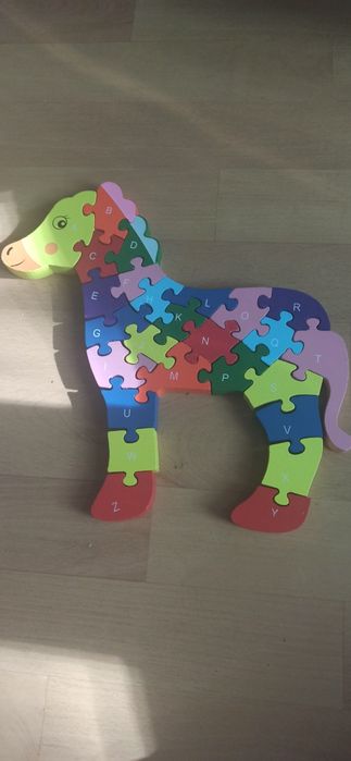 Puzzle edukacyjne 26 elementów