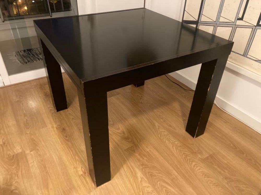 Mesa de jantar extensível - Preta