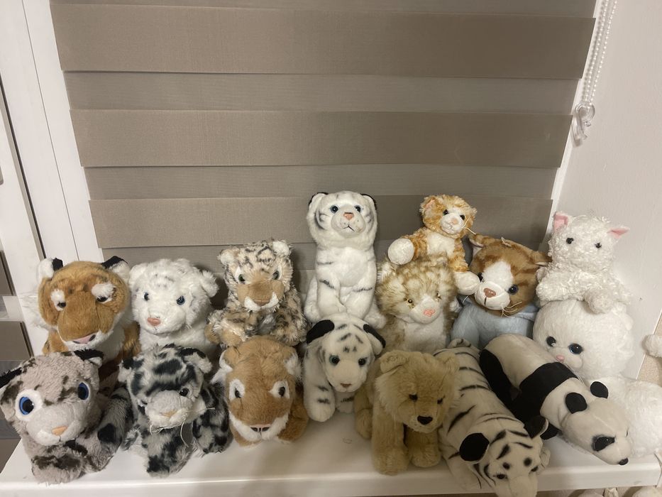 Реалистичные игрушки сурикат, лемур, олень медведь ежик заяц рысь