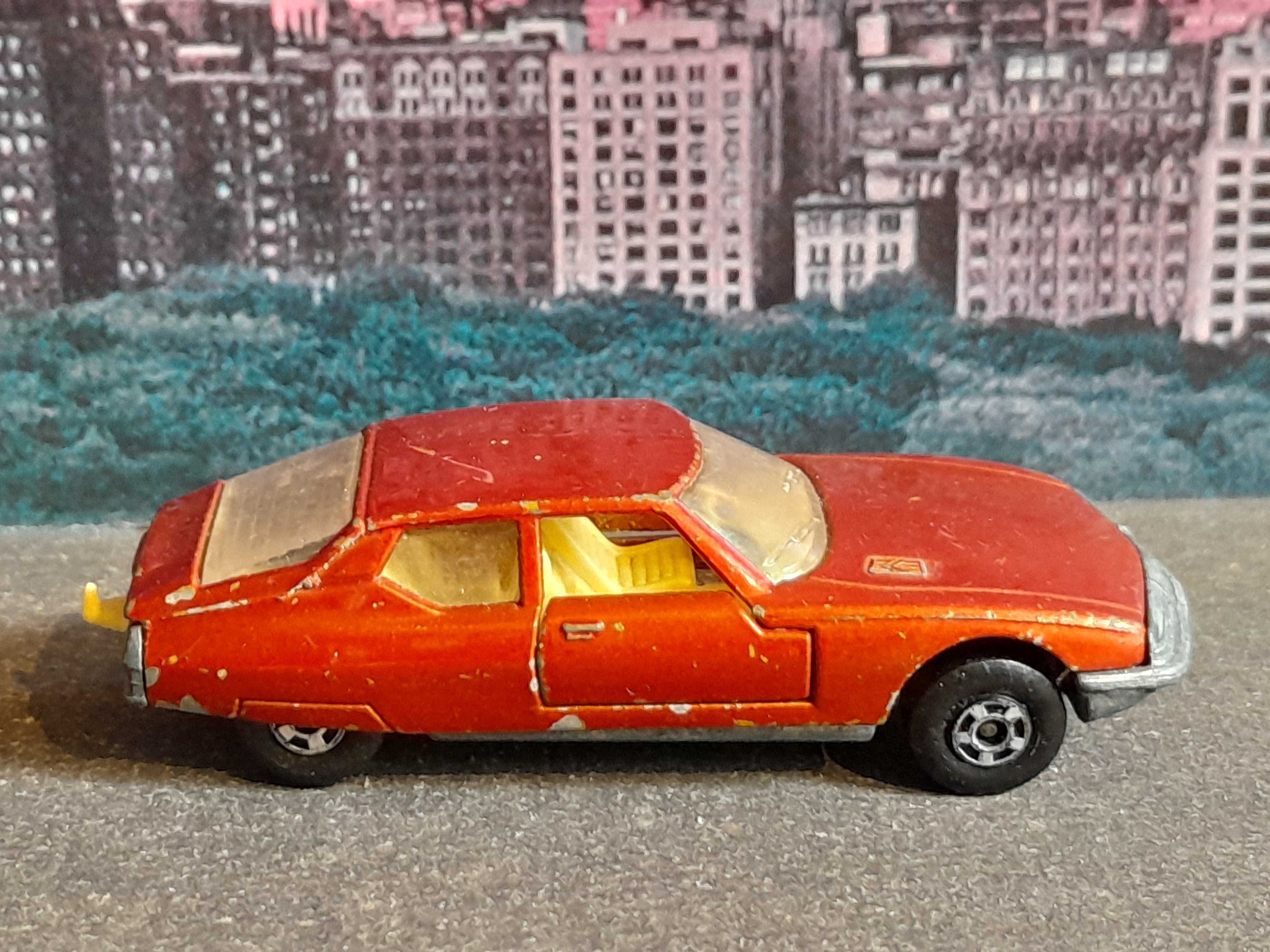 Stary Matchbox resorak 1971 Citroen S.M. autko retro vintage