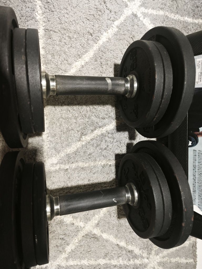 Conjunto halteres 20 kg