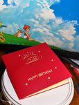 Листівка з підсвіткою та музикою Happy Birthday