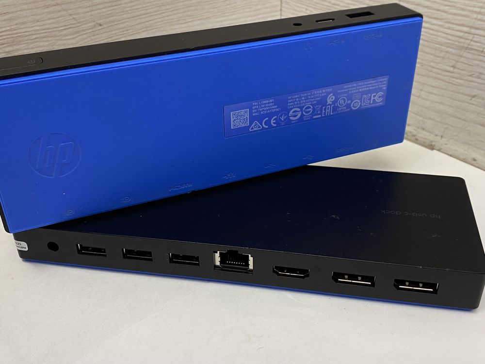 Док-станція HP USB-C Dock G4 (19.5V, 4.62A) — вживана, протестована