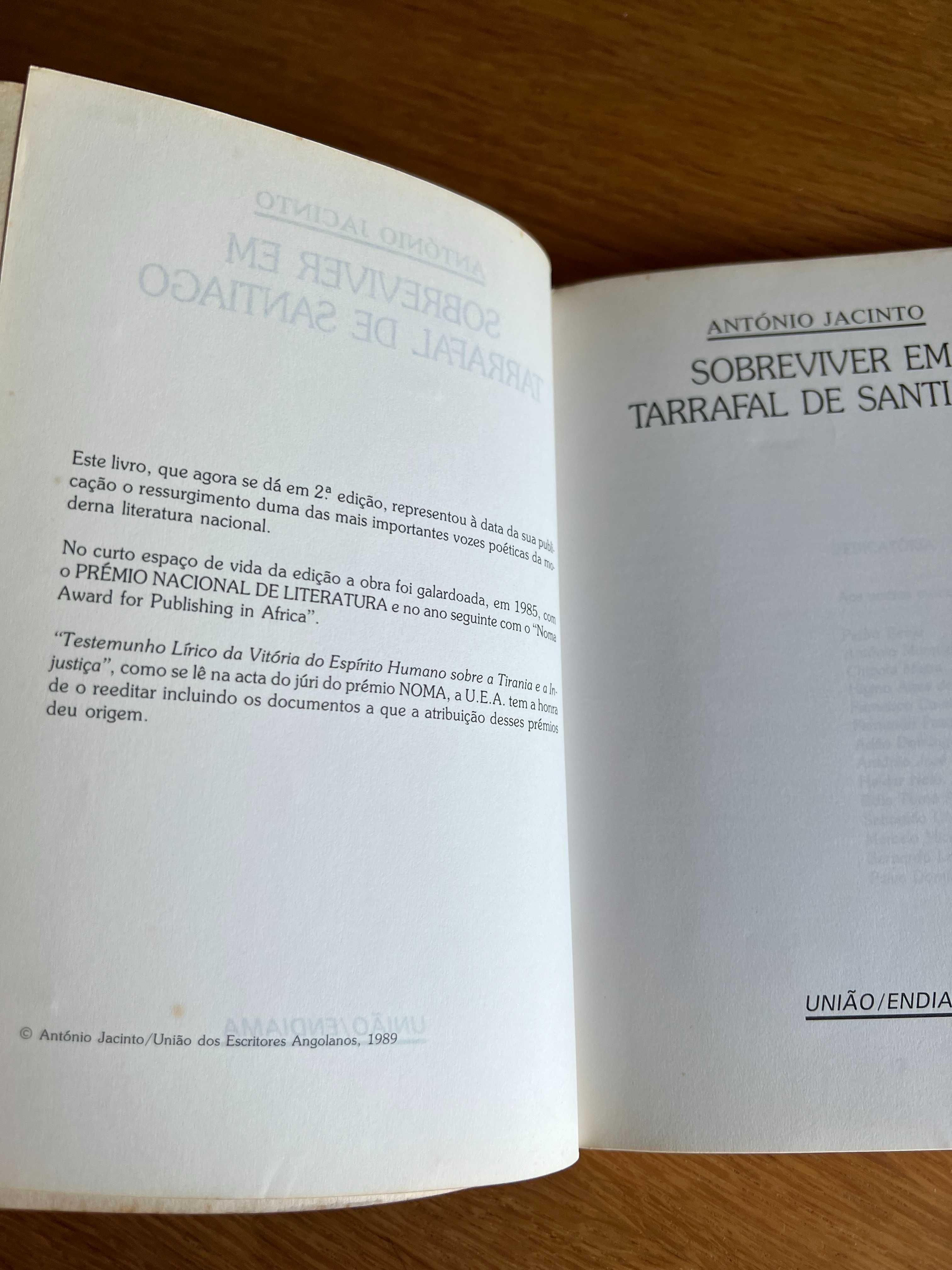 Sobreviver em Tarrafal de S. Tiago      ANTÓNIO JACINTO