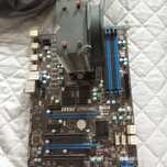 Uszkodzona płyta główna MSI-970A-G43