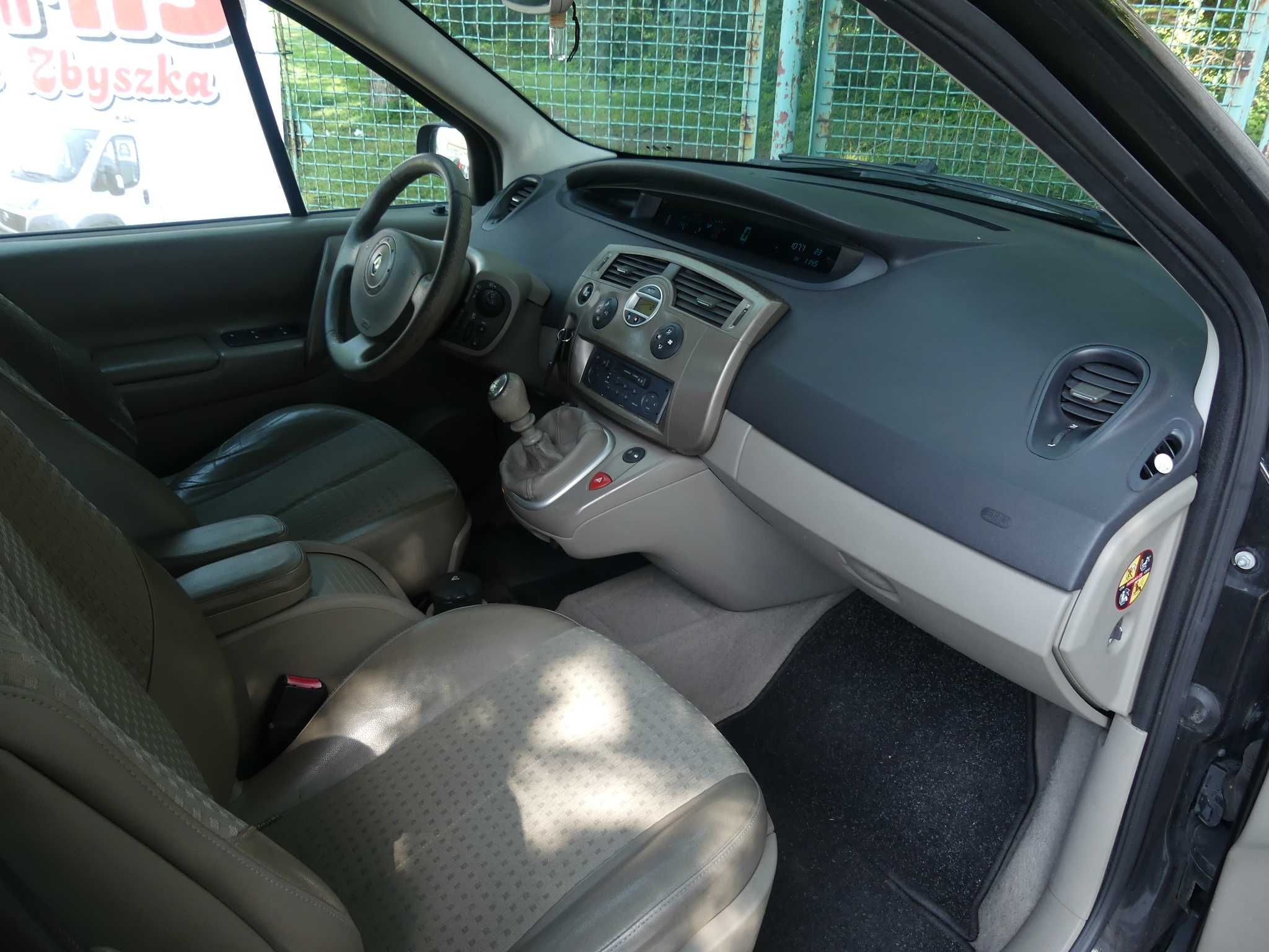 Renault Scenic 1,9dCi 120 KM Zarejestrowany  7 Osobowy W Dobrym Stanie