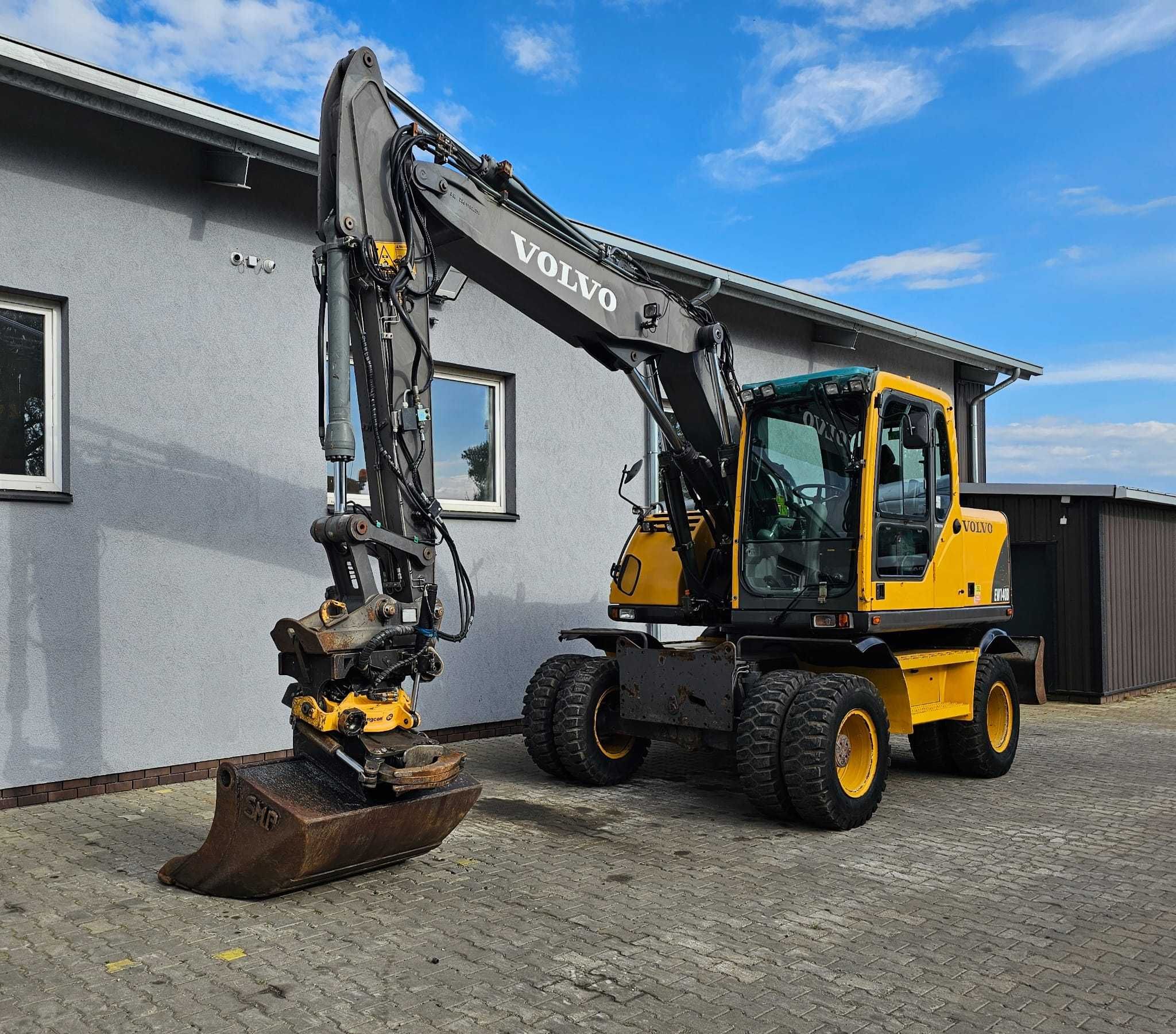 VOLVO EW 140 B 8127H 2006r Oryginał ROTOTILT ENGCON Szczypce GPS 3D