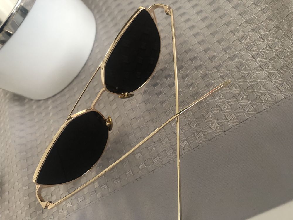 Okulary przeciwsłoneczne Cat eye lustrzanki