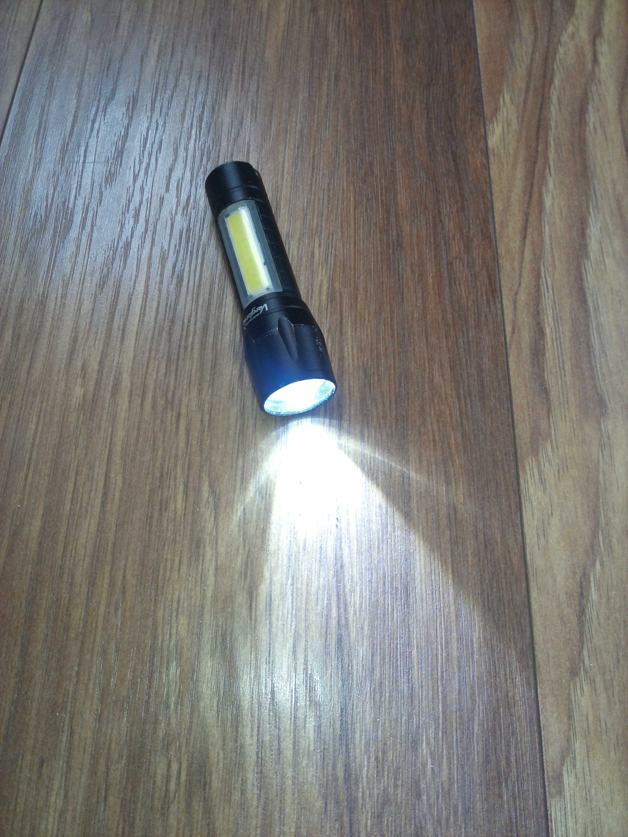 Latarka Vergionic 3 tryby pracy micro usb