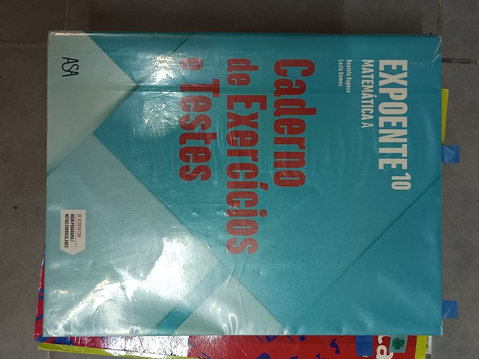 Livro exercícios matemática A Expoente 10