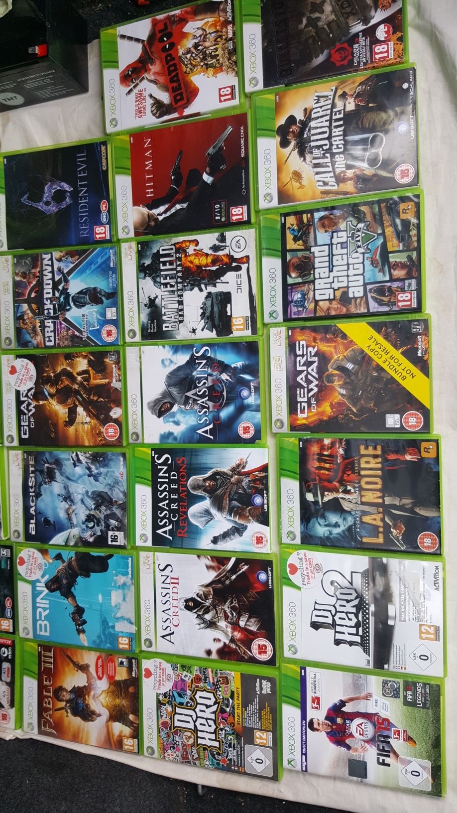 Gry xbox 360  zestaw i pojedynczo