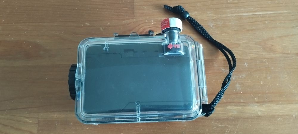 Máquina fotográfica de rolo subaquática