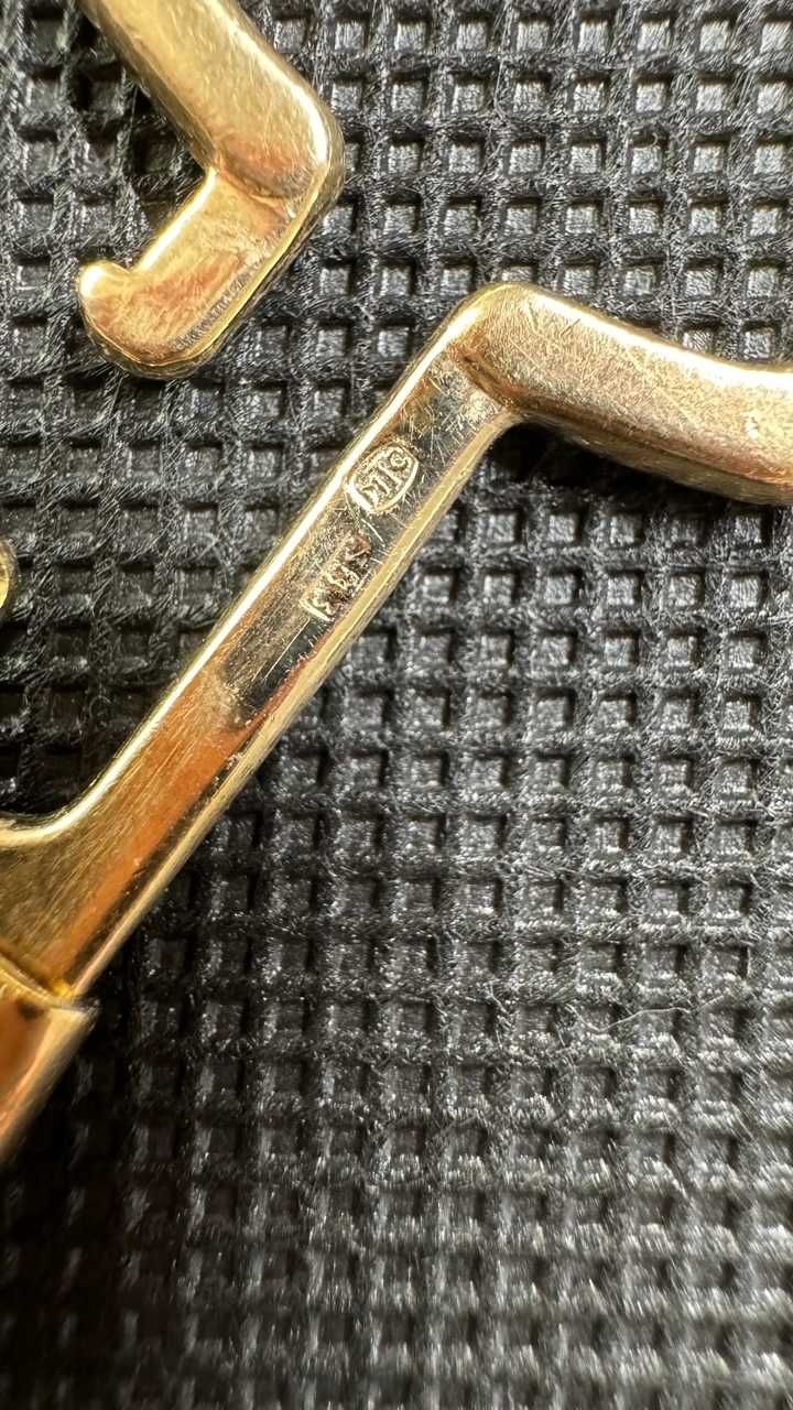 Brelok do kluczy MERCEDES Złoty 583, Waga: 14,35g
