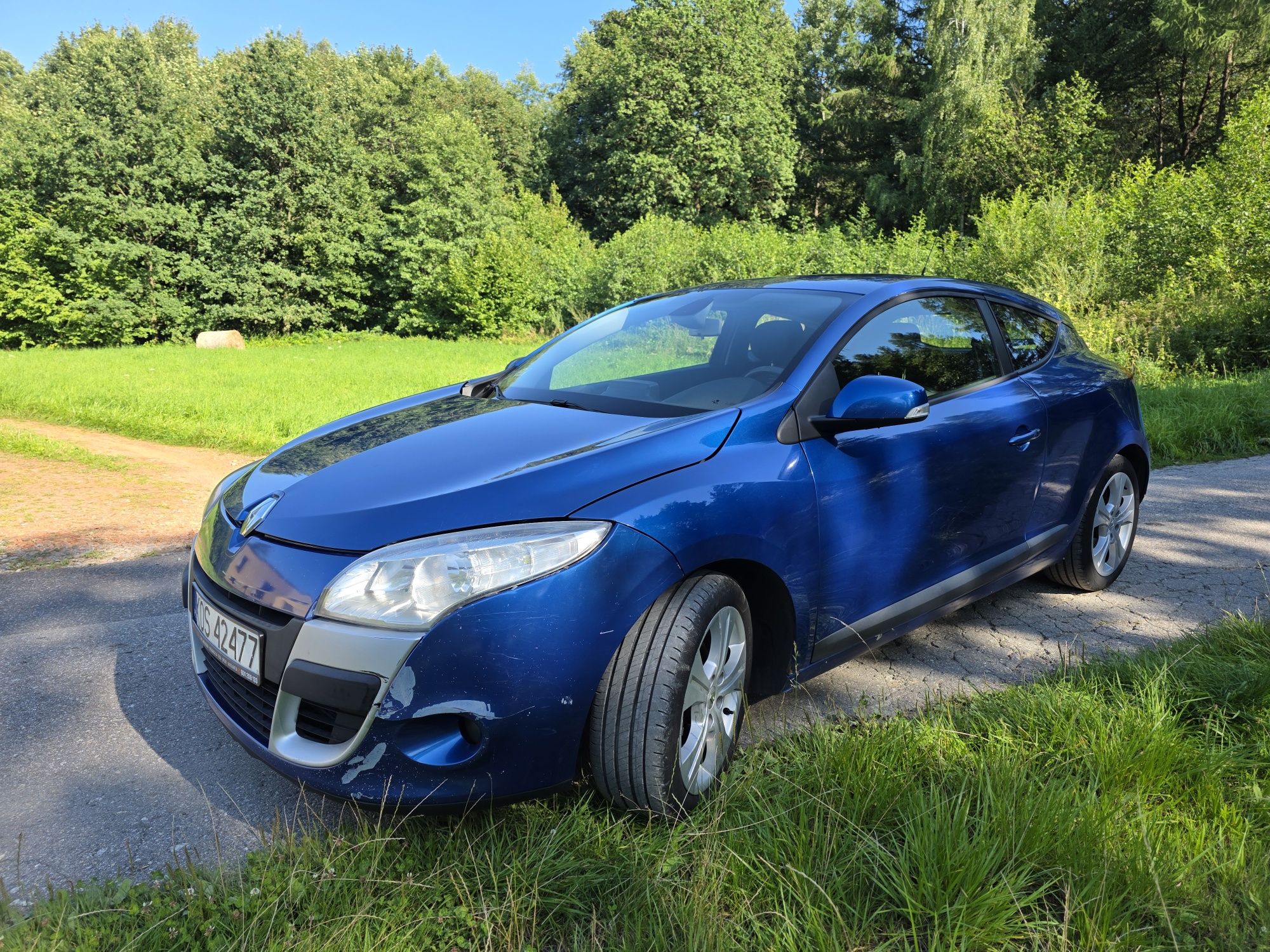 Renault megane 3 coupe 1.5 dci 2009r klima navi alu17