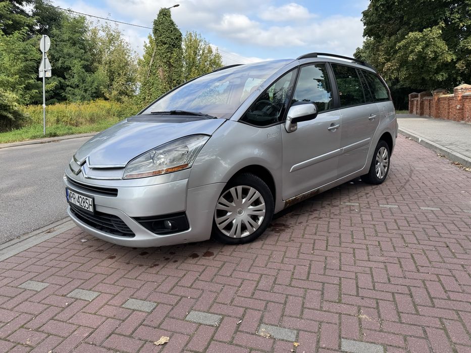 Citroen c4 grand picasso*navi*hak*czujniki tyl*klima*2.0D*BT*