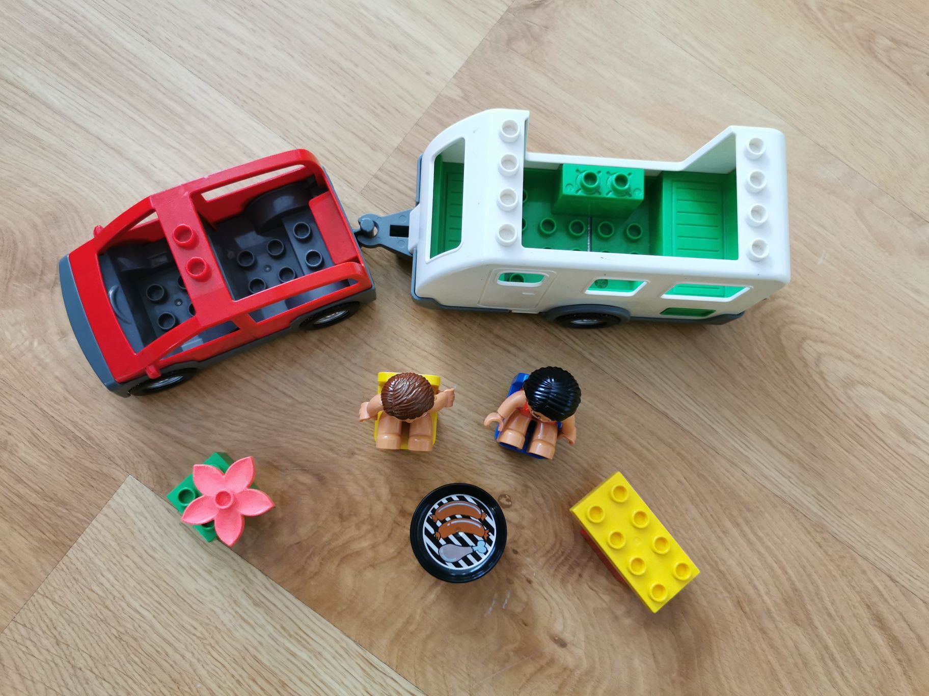 5655 Duplo Lego klocki przyczepa kempingowa auto
