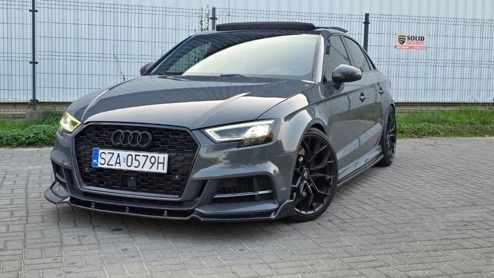 Audi S3 S3 310KM Zjawiskowo piękny Sedan Niski przebieg KOT