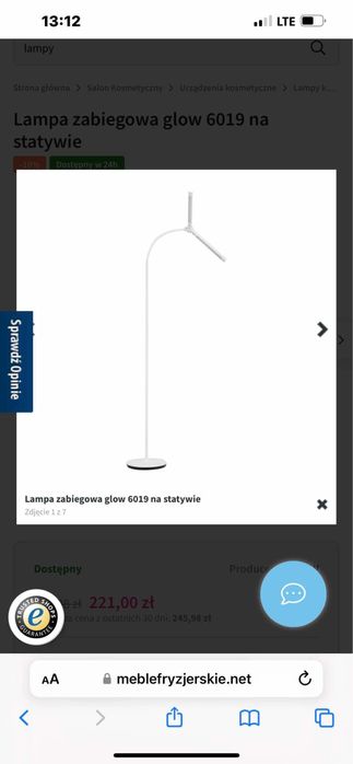 Lampa kosmetyczna