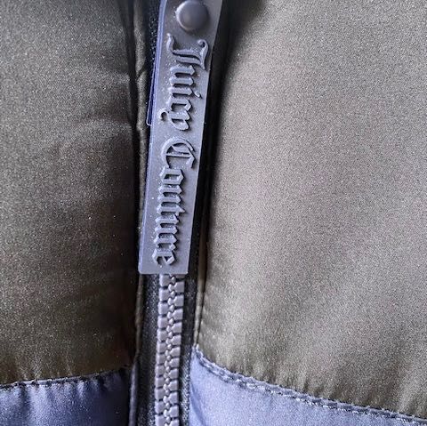 Juicy Couture puffer L kurtka puchowa na zimę oryginalna  NOWA