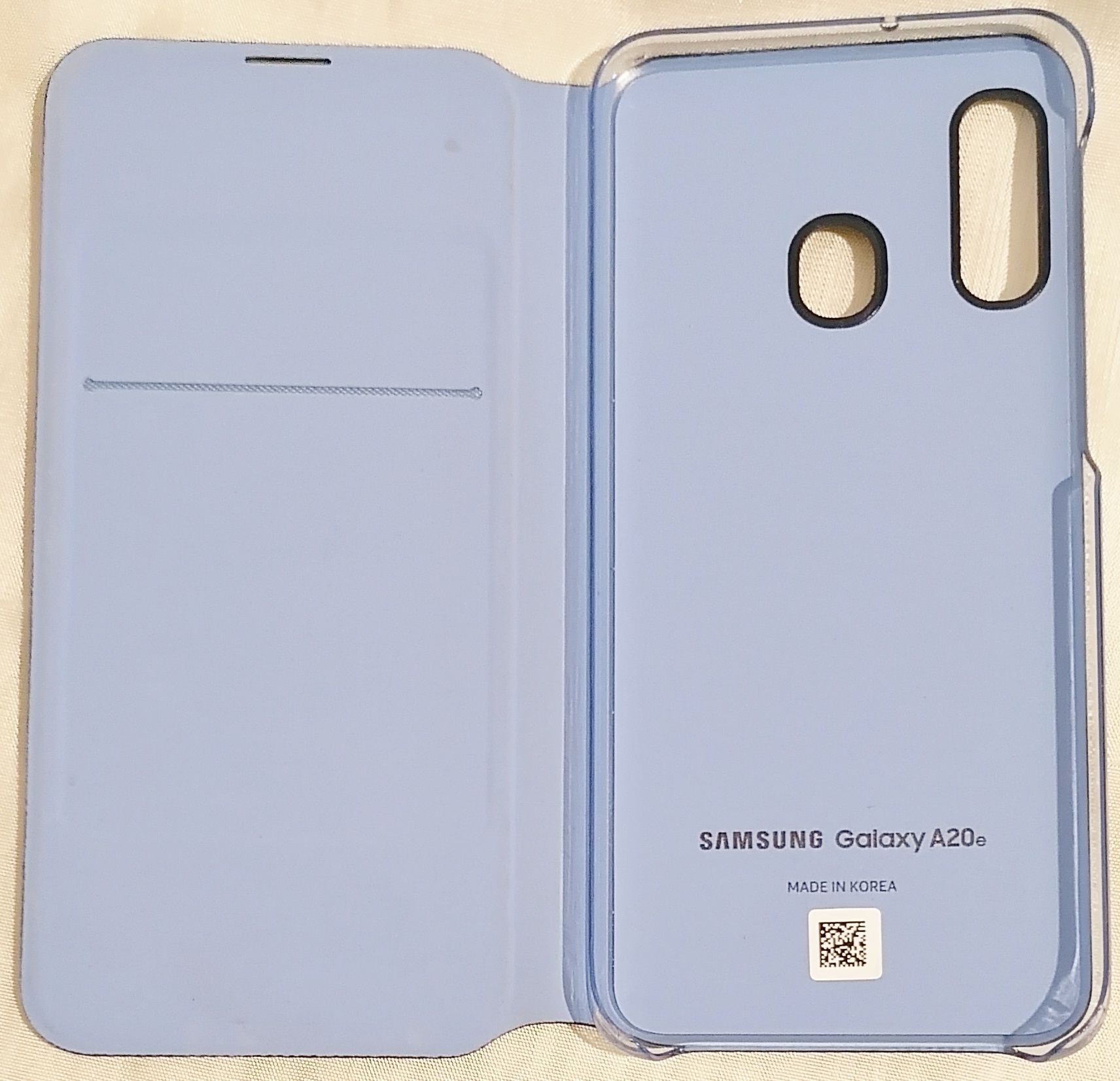 Capa Samsung A20e cinza escuro nova