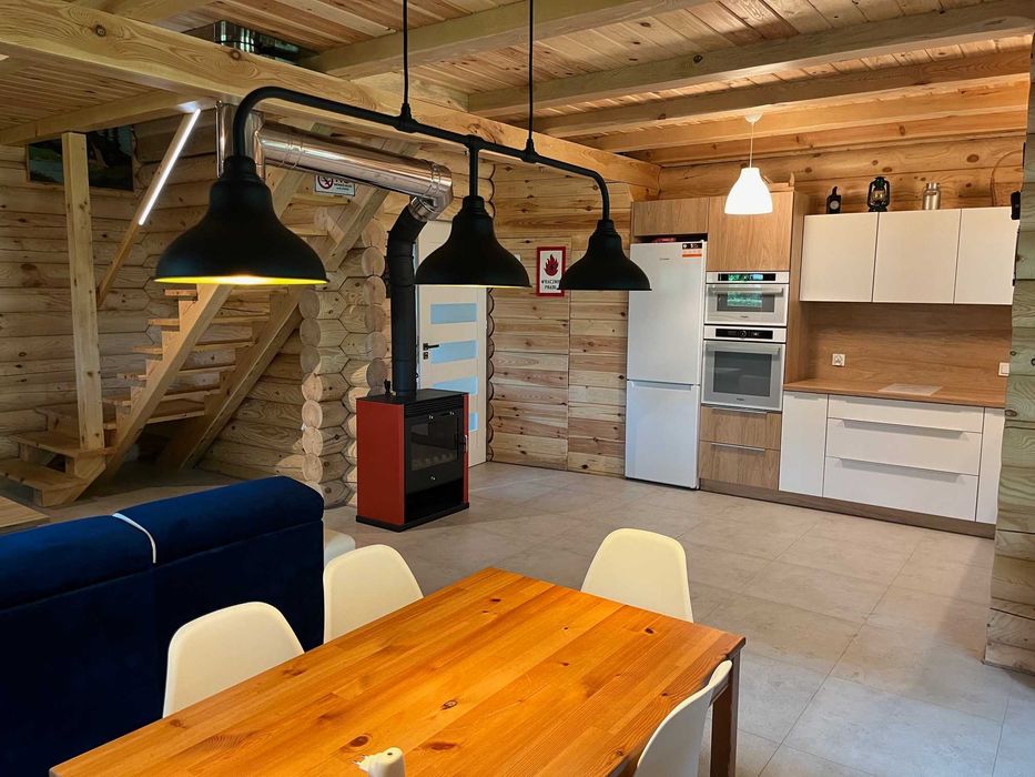 Nowy Luksusowy Domek z Bala, jacuzzi, 50m do jeziora, sylwester