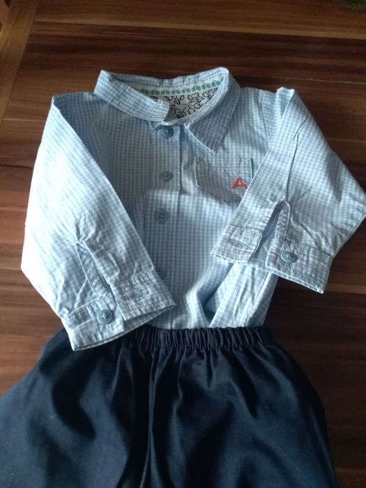 Komplet do chrztu dla chłopca, roz. 74/80