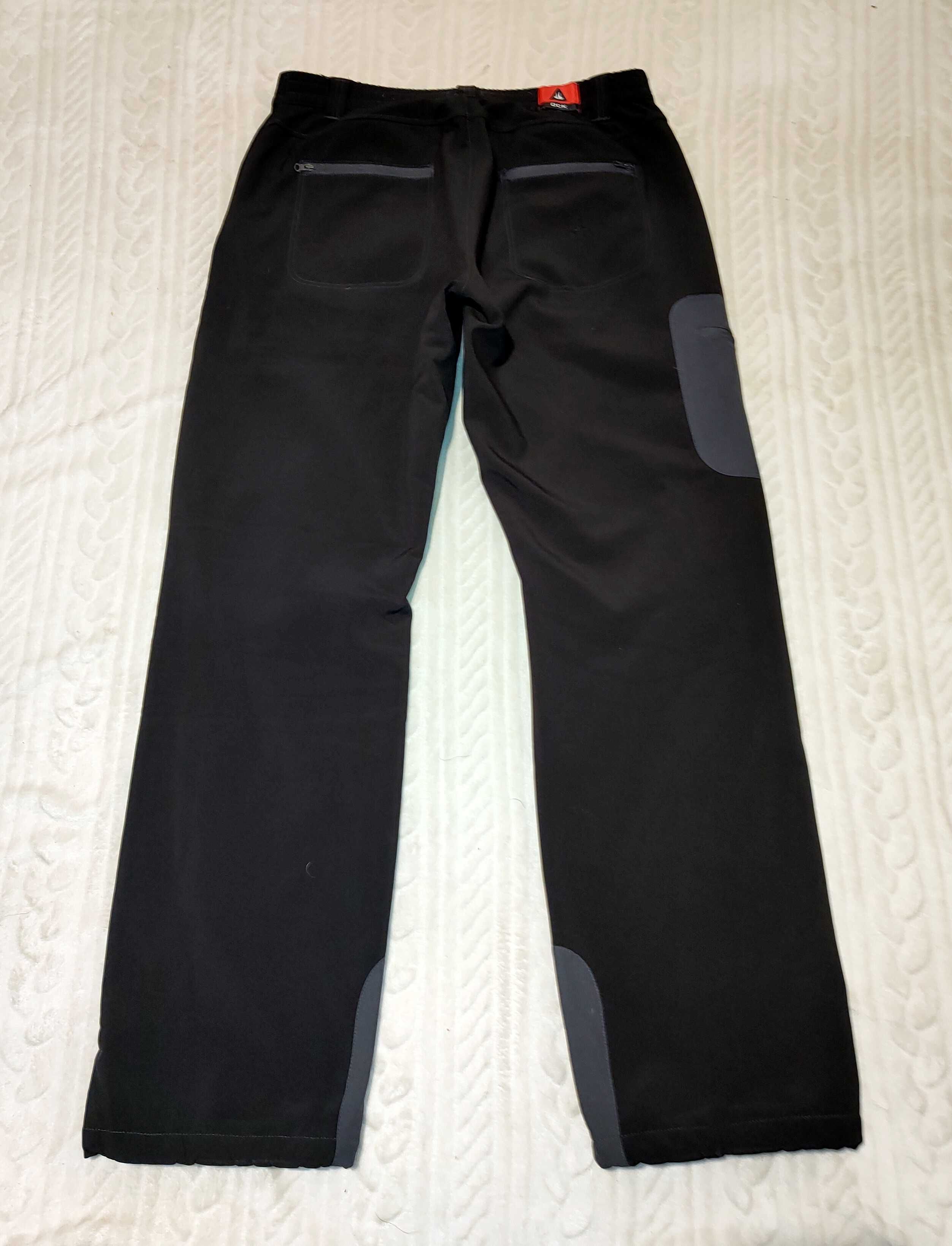 OCK markowe spodnie Trekkingowe Ocieplane SoftShell góry teren ok XL