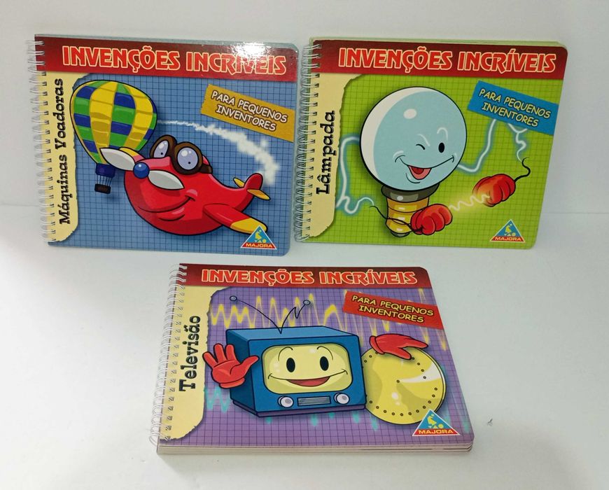 Livros da Coleção - Invenções incríveis