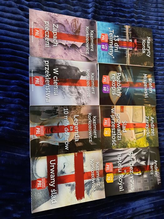 Kryminały z PRL u, 80  szt.Nowe,komplet