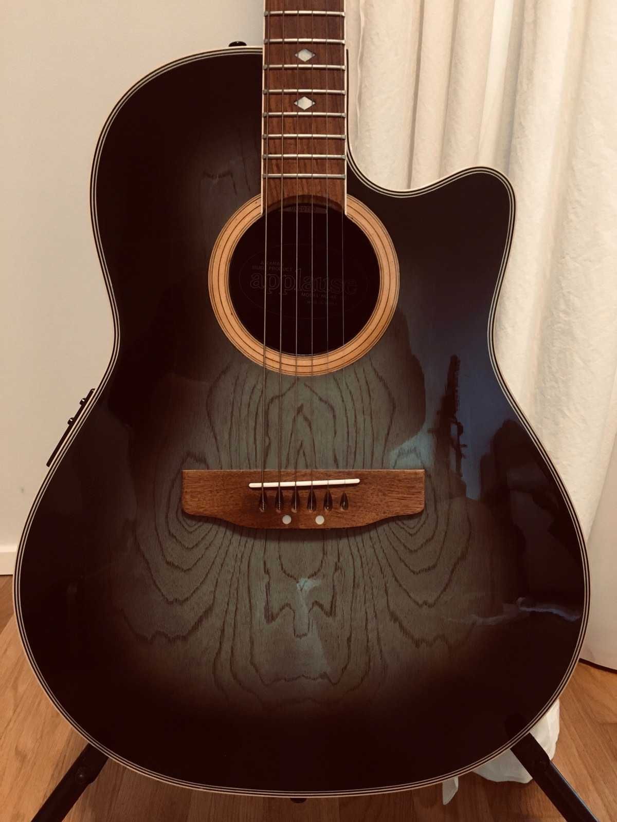 Ovation Applause AE38 6-струн эл/акустика, 1990г Корея, в чехле