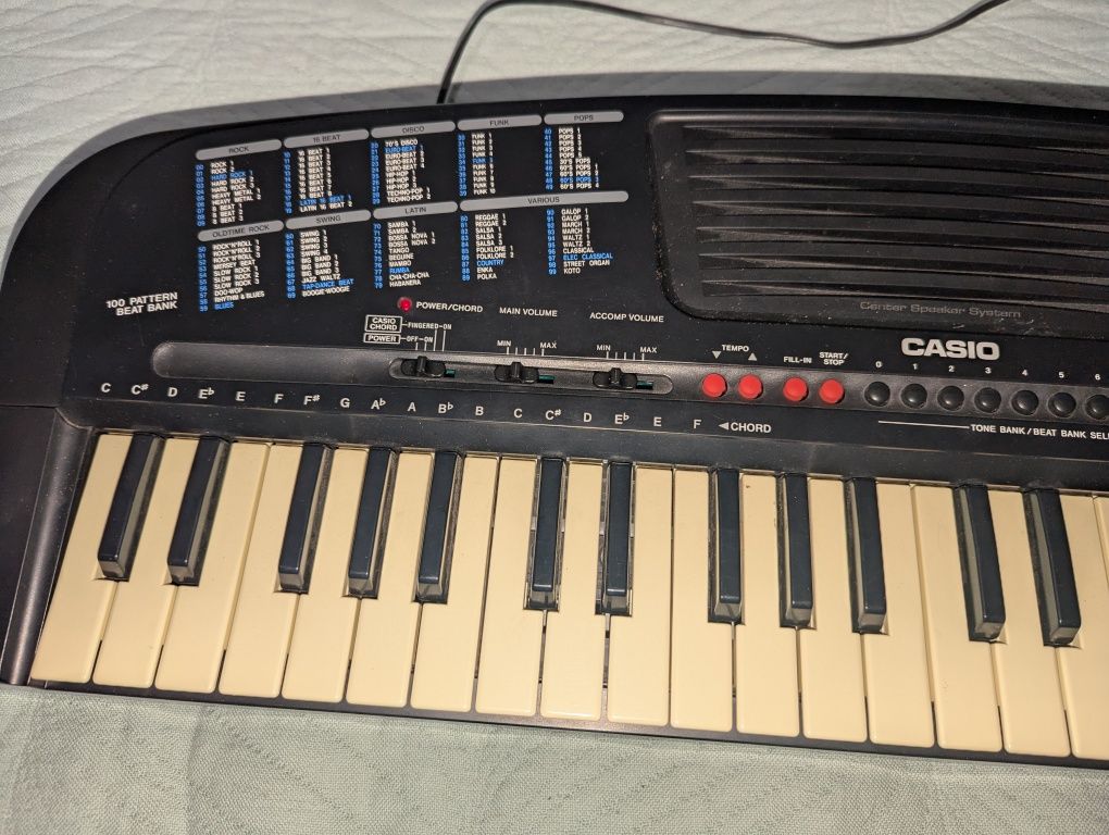 Детский синтезатор casio