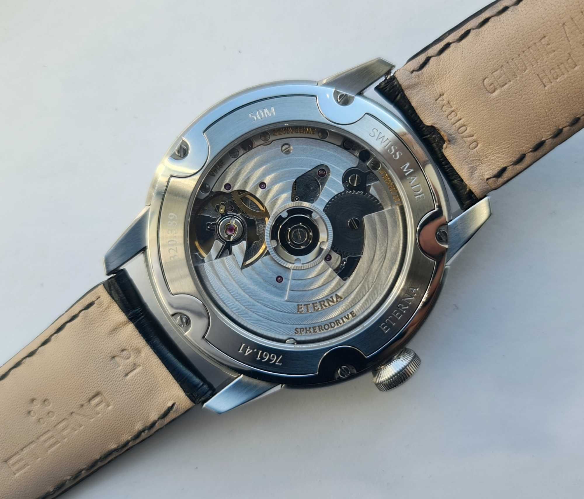 Чоловічий годинник Eterna Adventic Automatic GMT 42mm Manufacture