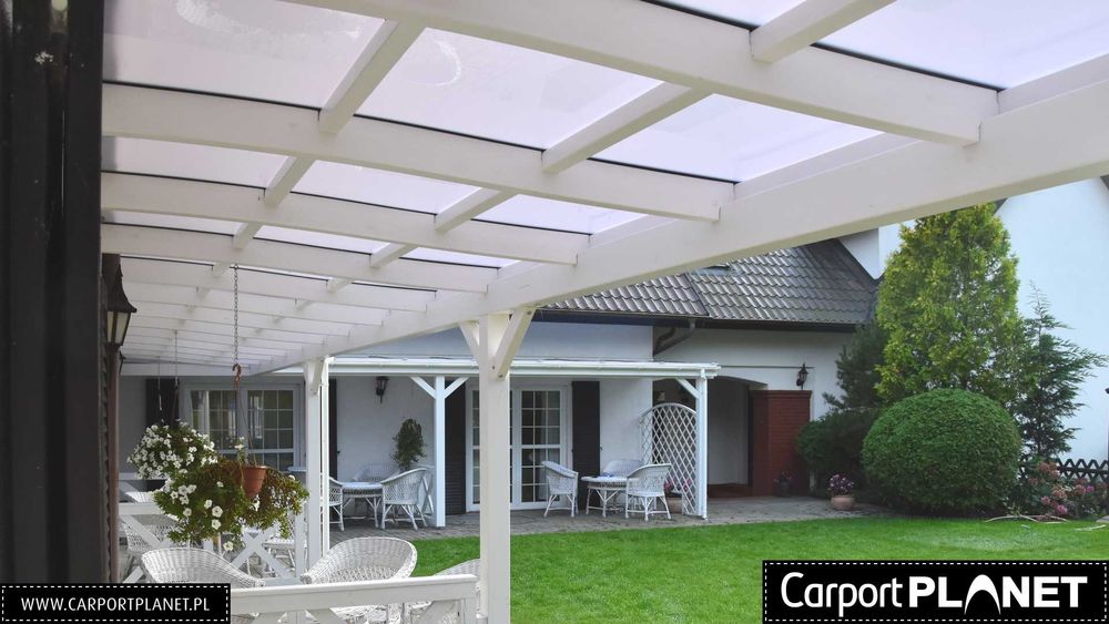 Poliwęglan lity 6 mm i 8 mm na zadaszenie tarasowe