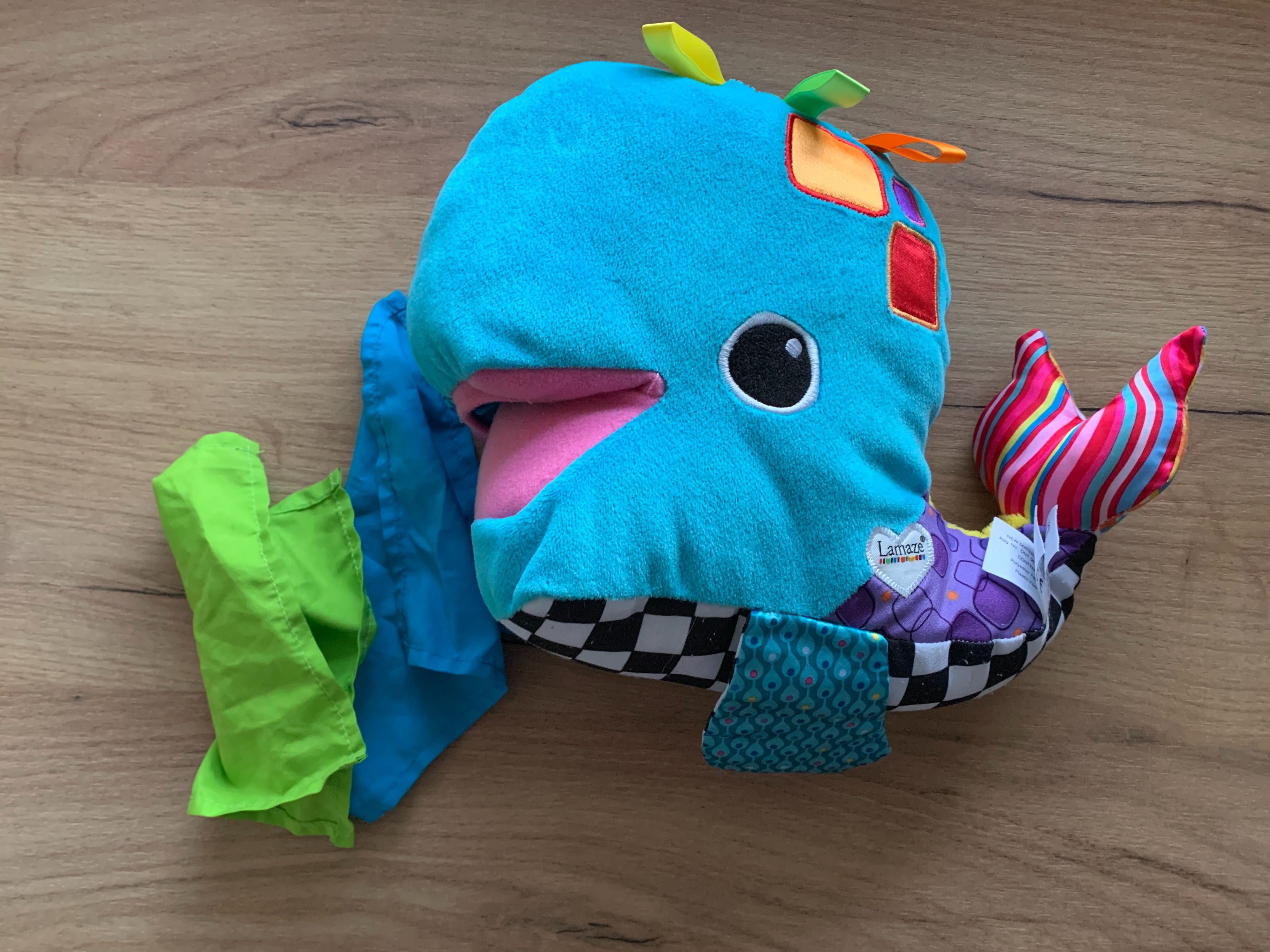Zabawka Wieloryb Frankie, Lamaze gratis zabawki grające