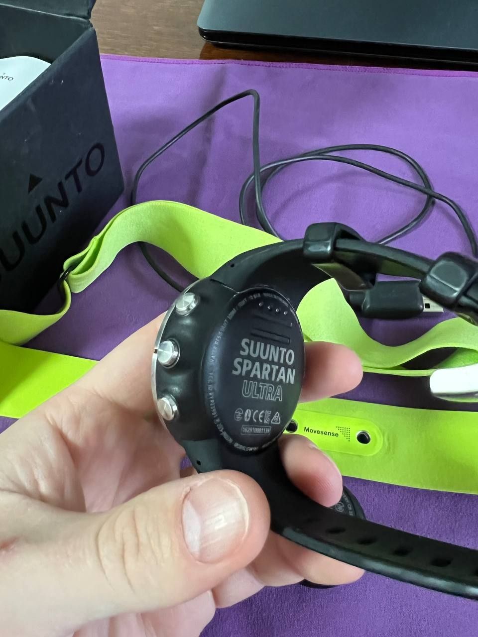 Годинник Suunto Spartan Ultra Black HR + Movesense