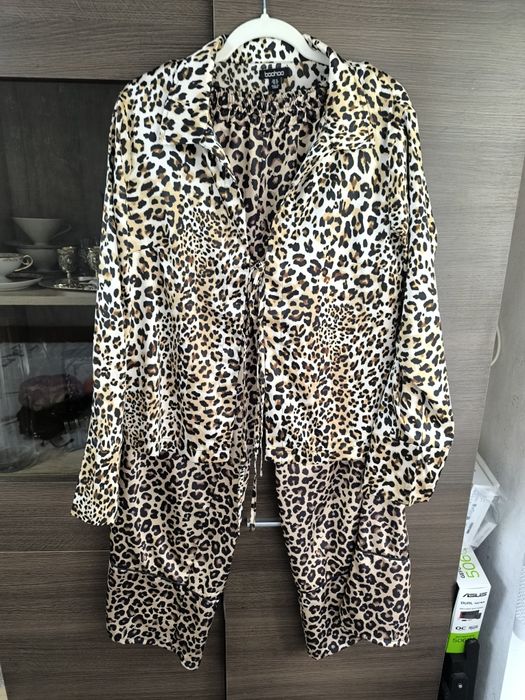 Брюки леопардовий принт Італія Saiph