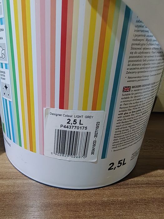 Farba Beckers Light Grey