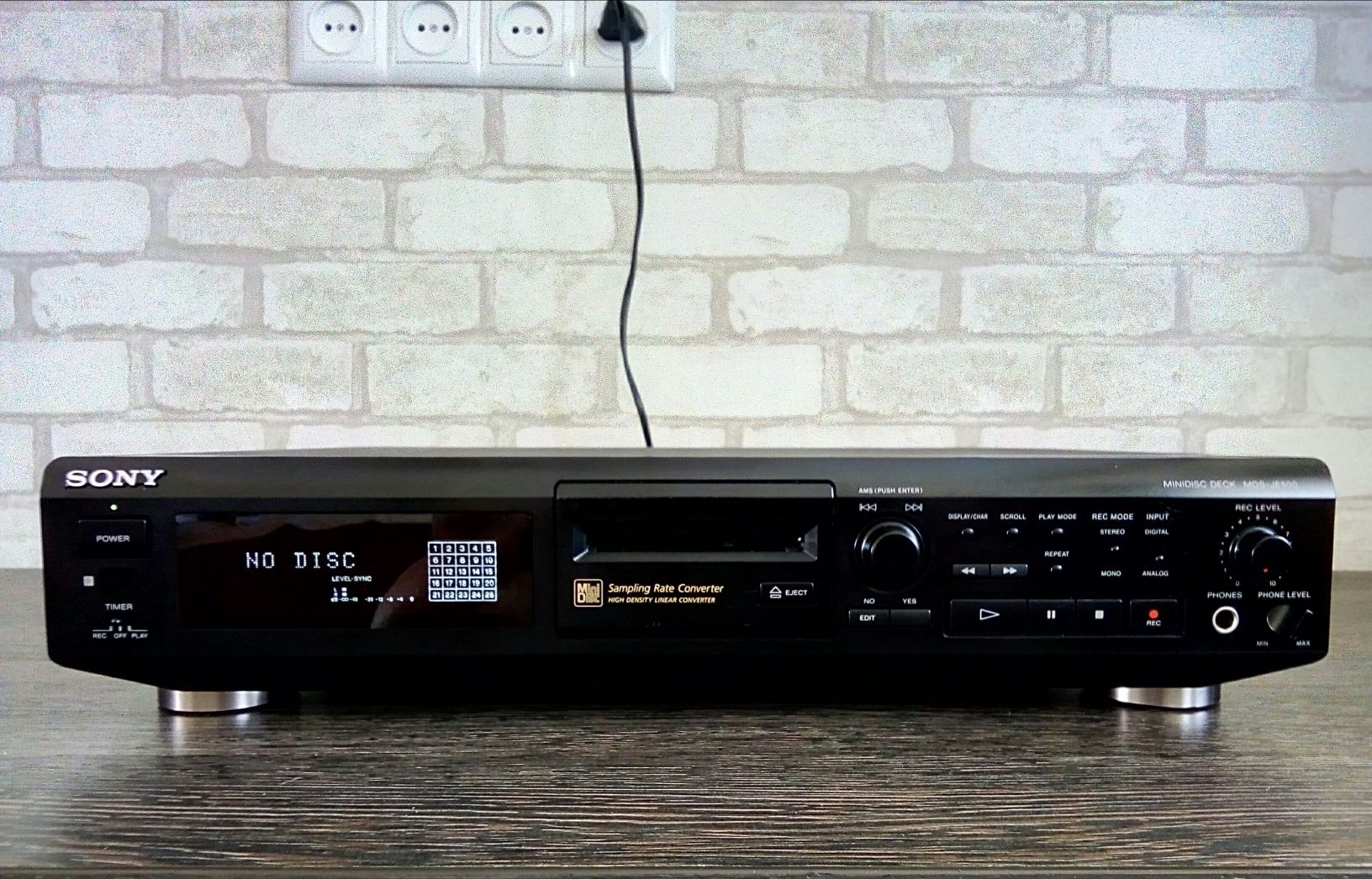 Sony MDS-JE500 minidisk deck