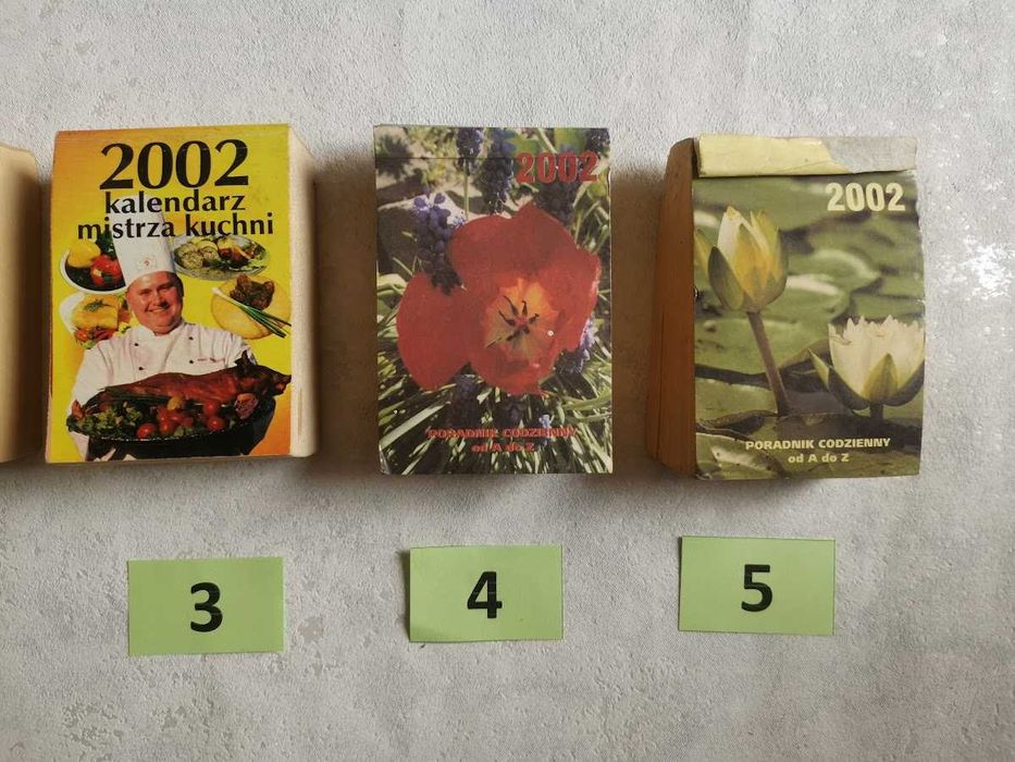 Kalendarz zdzierak 2002