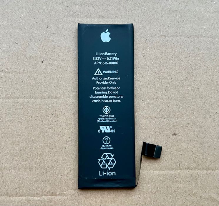 В НАЯВНОСТІ Батарея iPhone 5SE 2016 Новый аккумулятор 100% емкость АКБ