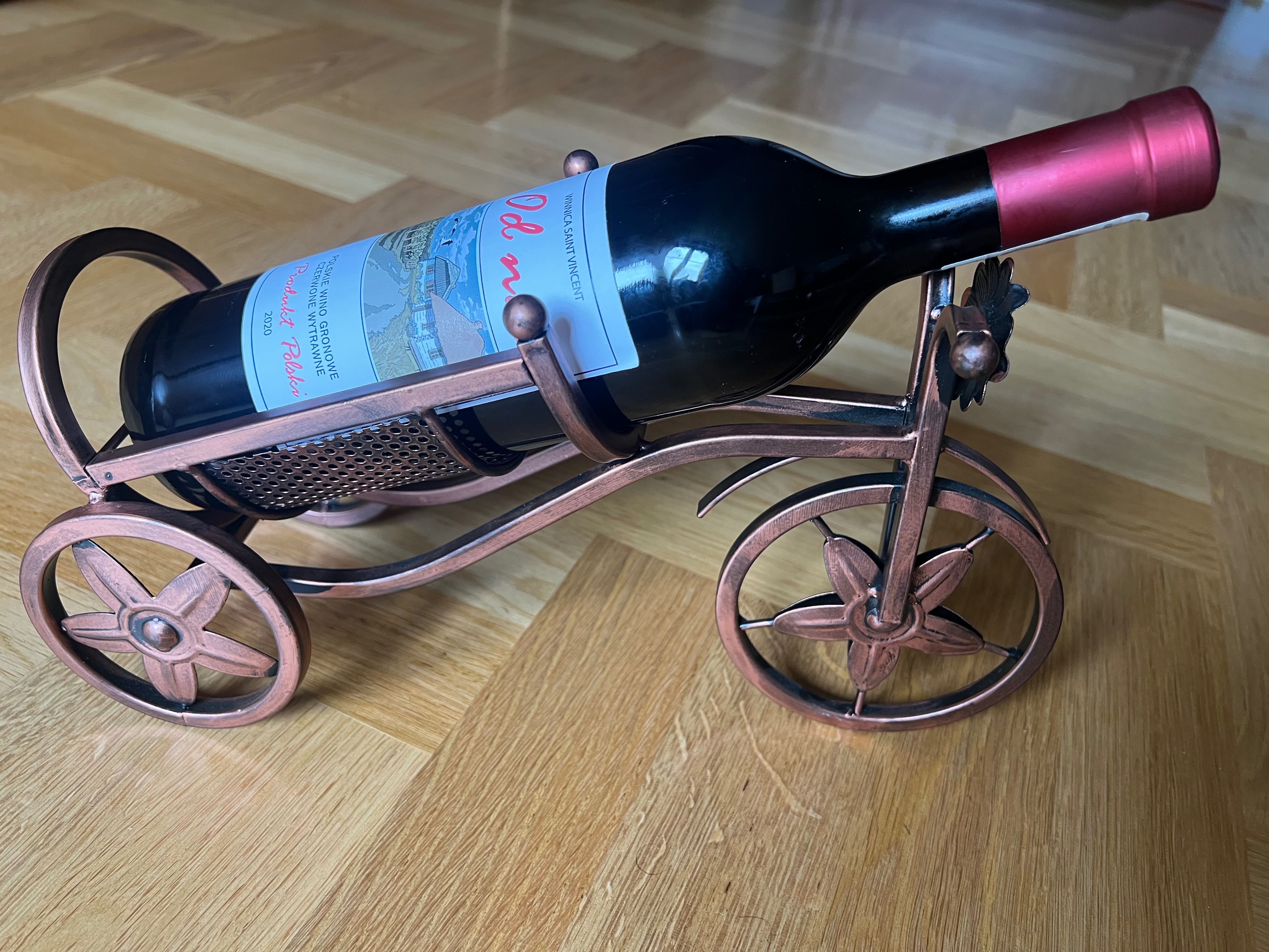 Stojak na wino - rower