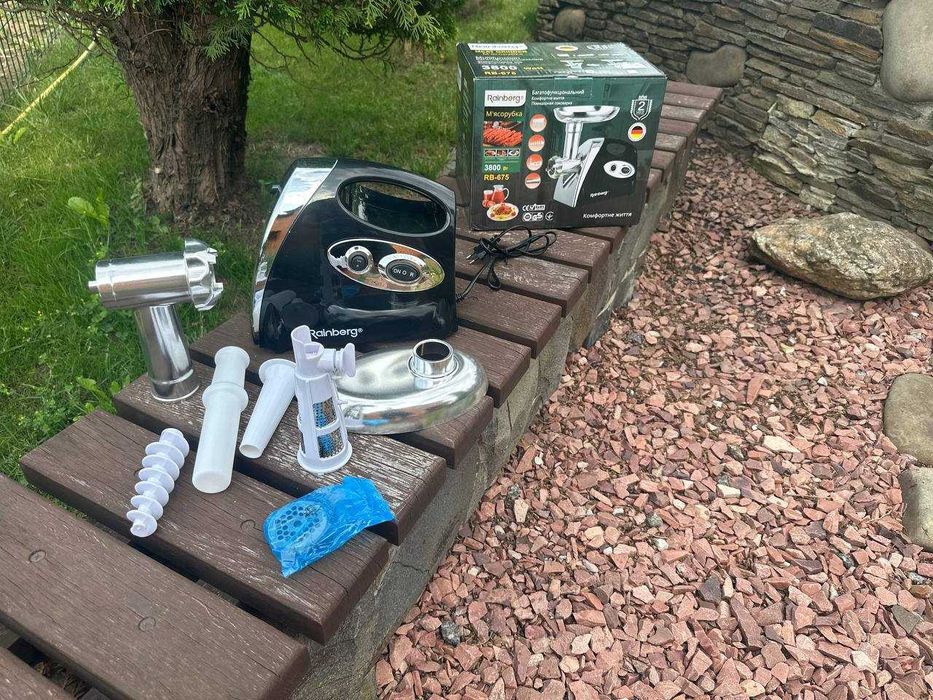 ℹ️ Мясорубка с соковыжималкой 3800W. Электромясорубка‼️ Германия ‼️