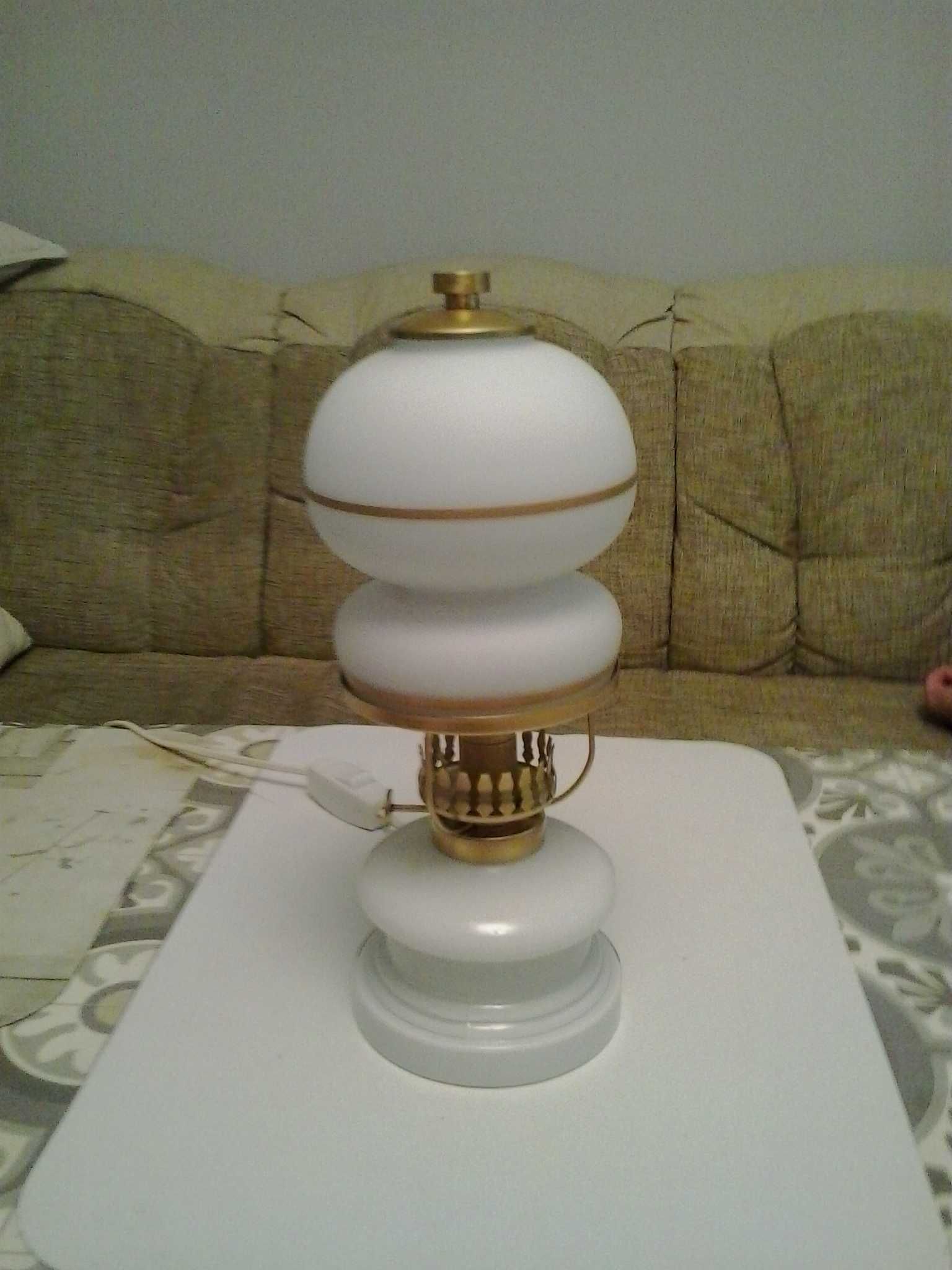 Lampka retro wys. ok. 32 cm